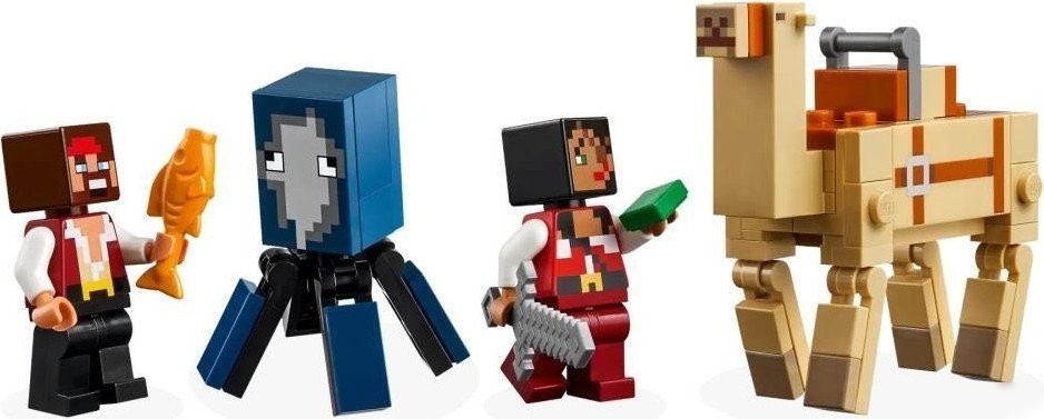 Конструктор LEGO Minecraft 21259 Путешествие на пиратском корабле