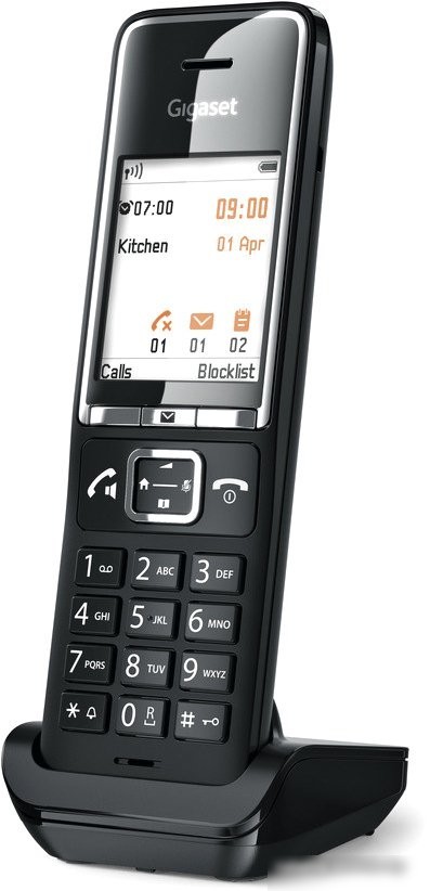 Радиотелефон Gigaset Comfort 550HX (черный)