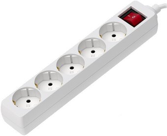 Сетевой фильтр Maxvi SP-118 (1.8м, белый)