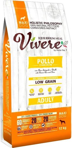 Сухой корм для собак Vivere Maxi Adult Chicken 12 кг