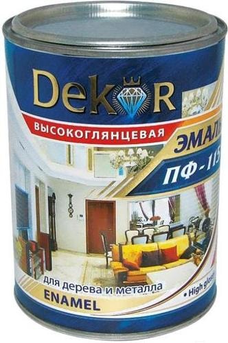 Эмаль Dekor ПФ-115 1.8кг (шоколадный)