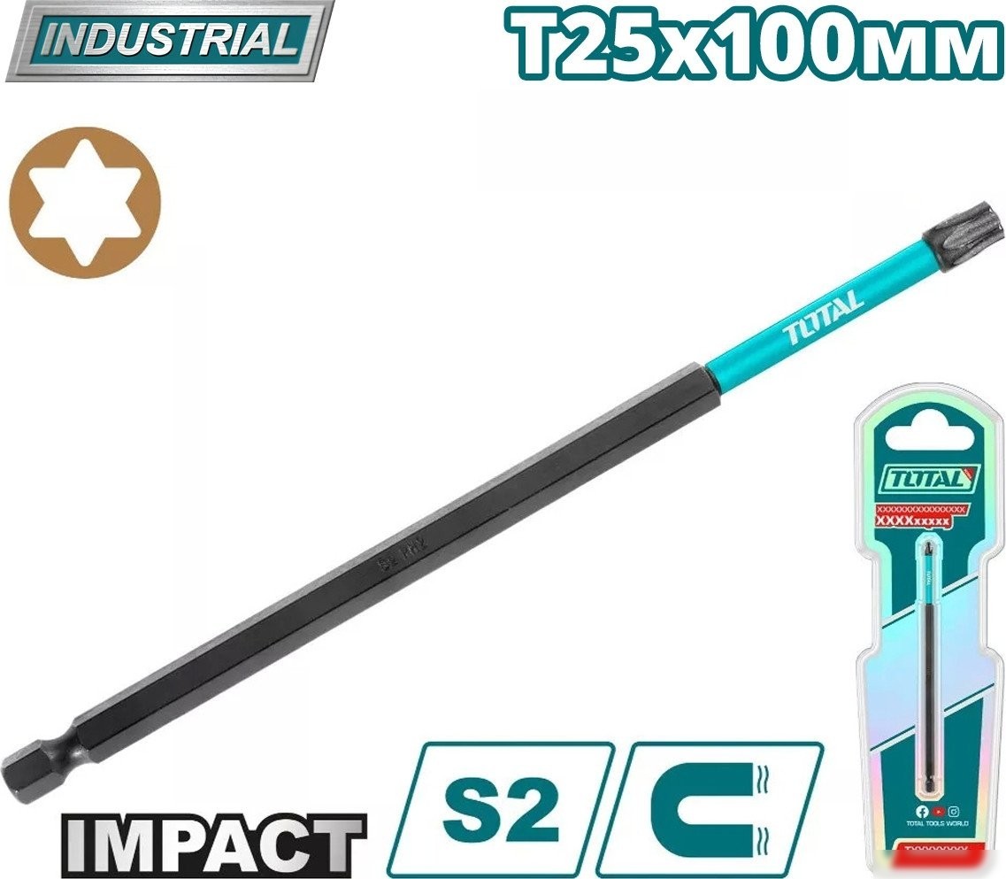Бита Total TACIM71T25100 Бита Total TACIM71T25100
