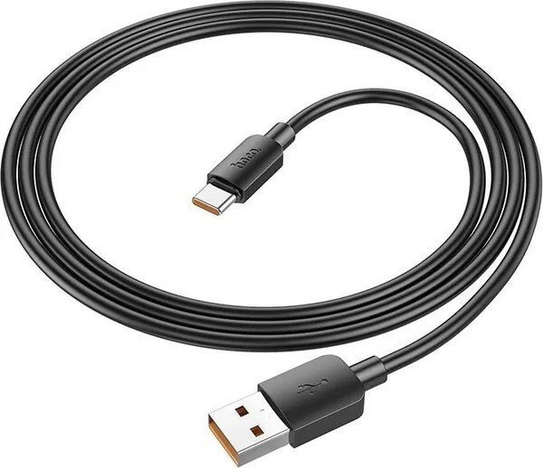 Кабель Hoco X96 27W USB Type-A - USB Type-C (1 м, черный)