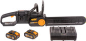 Аккумуляторная пила Worx Nitro WG385E (с 2-мя АКБ)