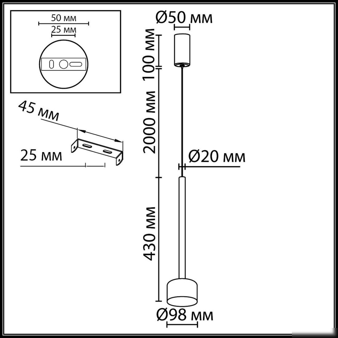 Подвесная люстра Odeon Light Laslo 7152/10L