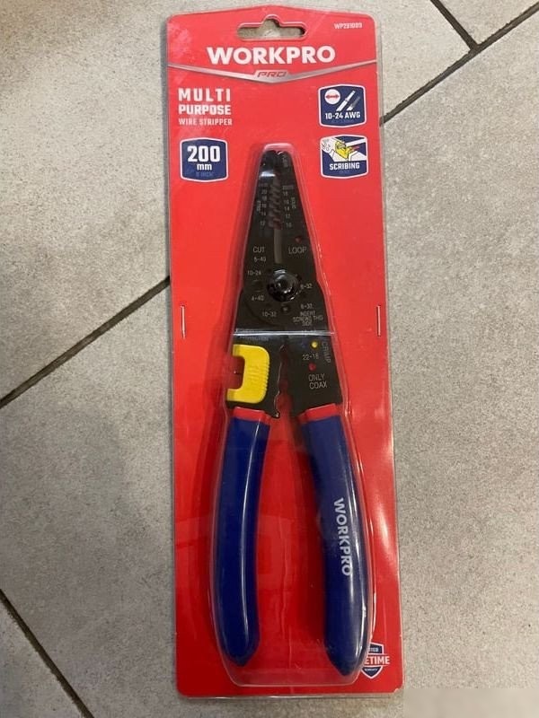 Кримпер Workpro WP291009