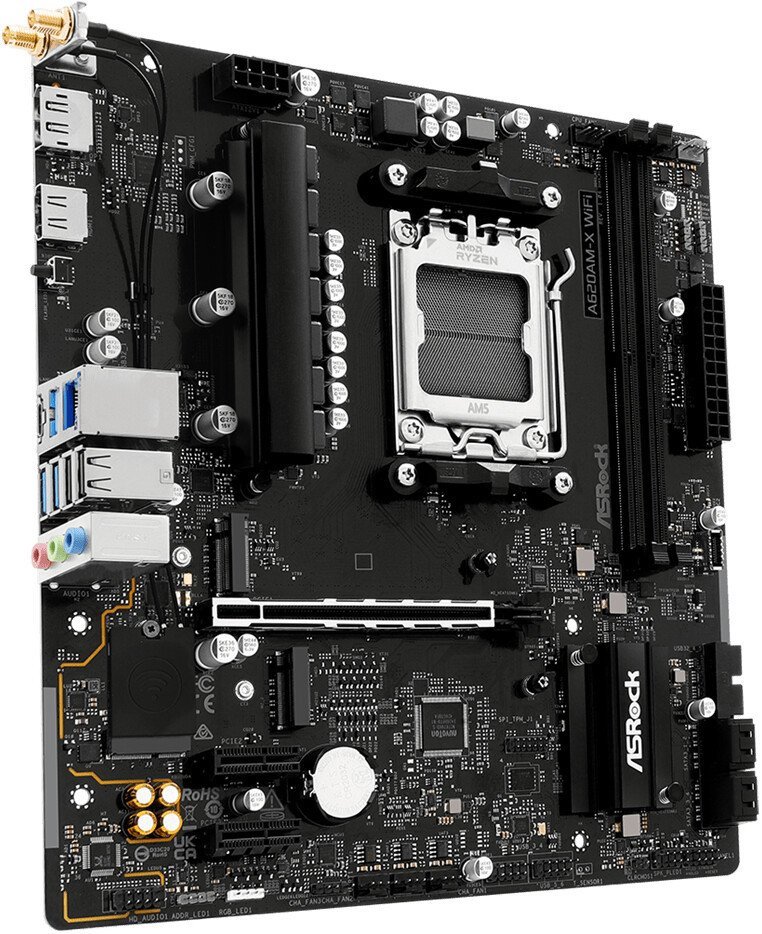 Материнская плата ASRock A620AM-X WiFi