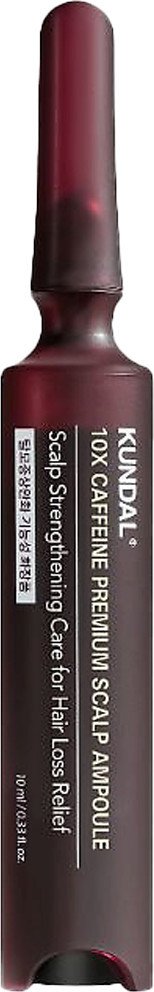 Ампулы Kundal 10X Caffeine Strengthening Scalp Serum Herb Mint 10x10 мл