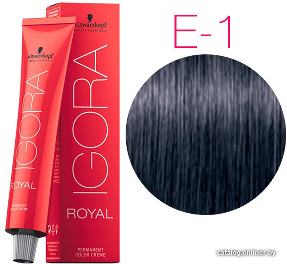 Усилитель цвета Schwarzkopf Professional Igora Royal Permanent Color Creme E-1 60 мл Усилитель цвета Schwarzkopf Professional Igora Royal Permanent Color Creme E-1 60 мл