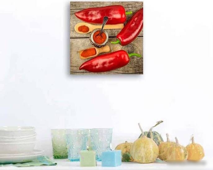 Картина на стекле Stamprint Красный перец 1 КТ016 (20x20)