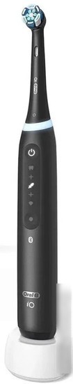 Электрическая зубная щетка Oral-B iO 5 Duo (черный/белый)