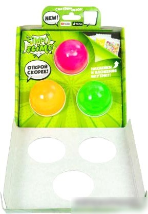 Набор слаймов Slime Simple Tropic S130-70 175 г