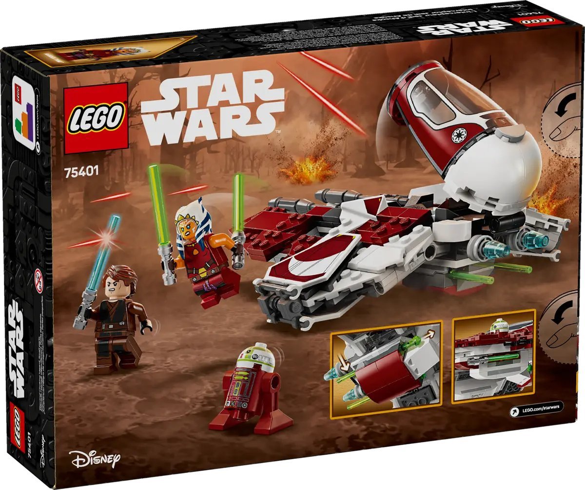 Конструктор LEGO Star Wars Джедай-перехватчик Асоки 75401