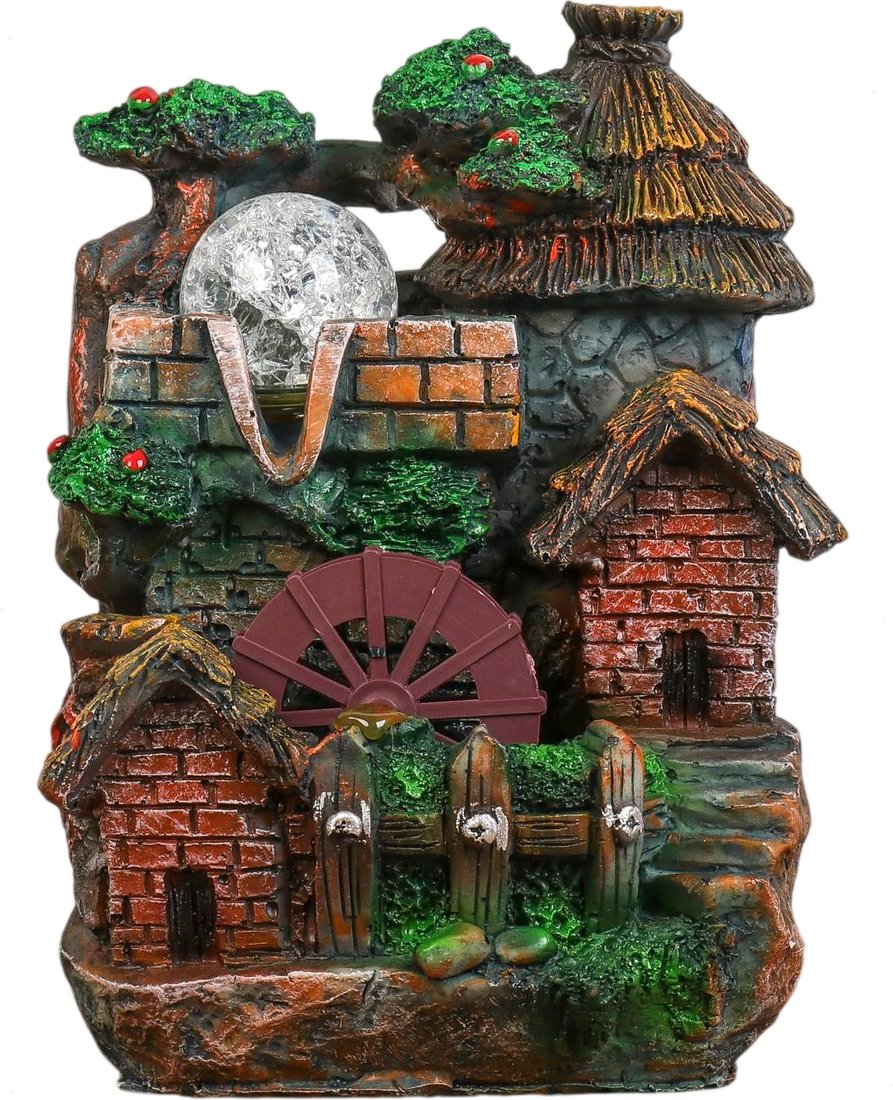 Фонтан декоративный Sima-Land Дом с соломенной крышей 2329056