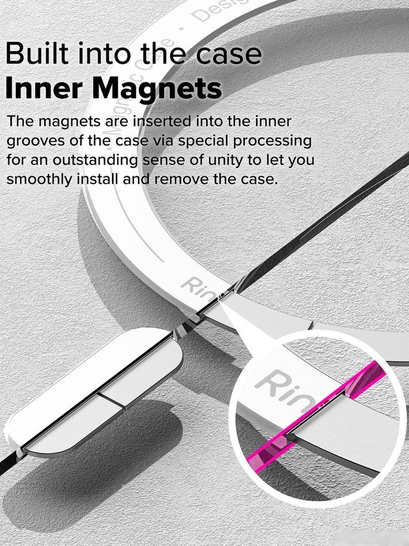 Чехол для телефона Ringke Fusion Magnetic для Galaxy S25 Plus Clear