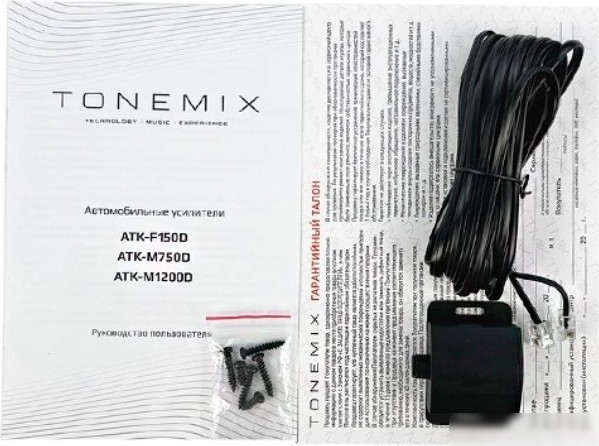 Автомобильный усилитель Tonemix ATK-M1200D
