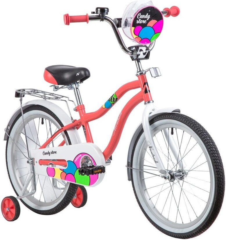 Детский велосипед Novatrack Candy 20 2023 205CANDY.CRL23 (коралловый)