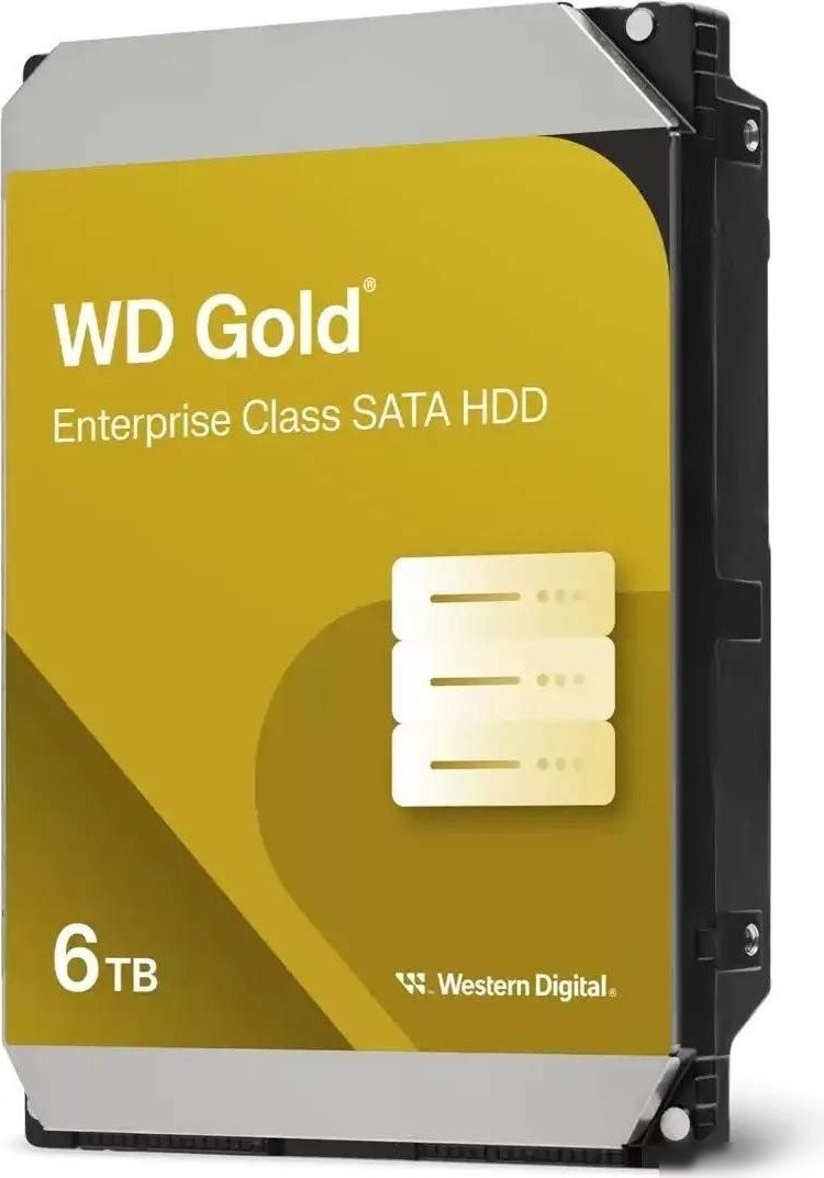 Жесткий диск WD Gold 6TB WD6004FRYZ