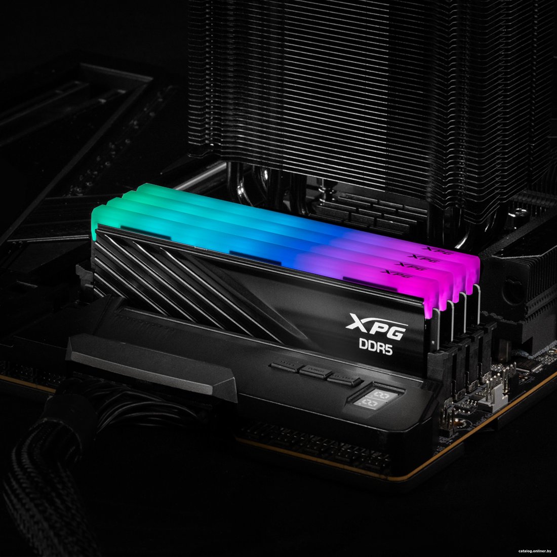 Оперативная память ADATA XPG Lancer Blade RGB 2x8ГБ DDR5 5600 МГц AX5U5600C468G-DTLABRBK