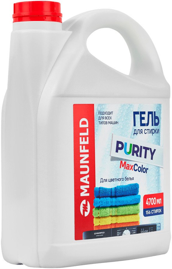 Гель для стирки MAUNFELD Purity Max Color 4.7 л