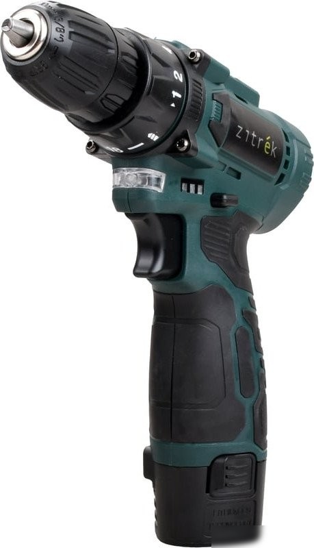 Дрель-шуруповерт Zitrek Green 12V Plus 085-1014 (с 2-мя АКБ)