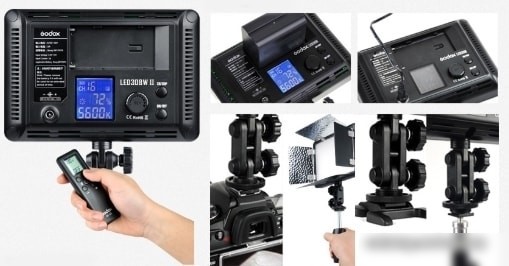 Лампа Godox LED308W II накамерный