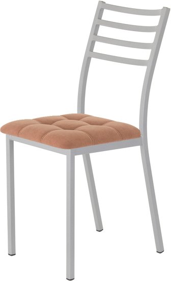 Стул AMC Comfort 4.5.4 (ткань, терракот/серебристый)