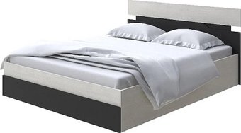 Кровать Ormatek Proson Milton с ПМ 140x190 (дуб шамони светлый 124/черный)