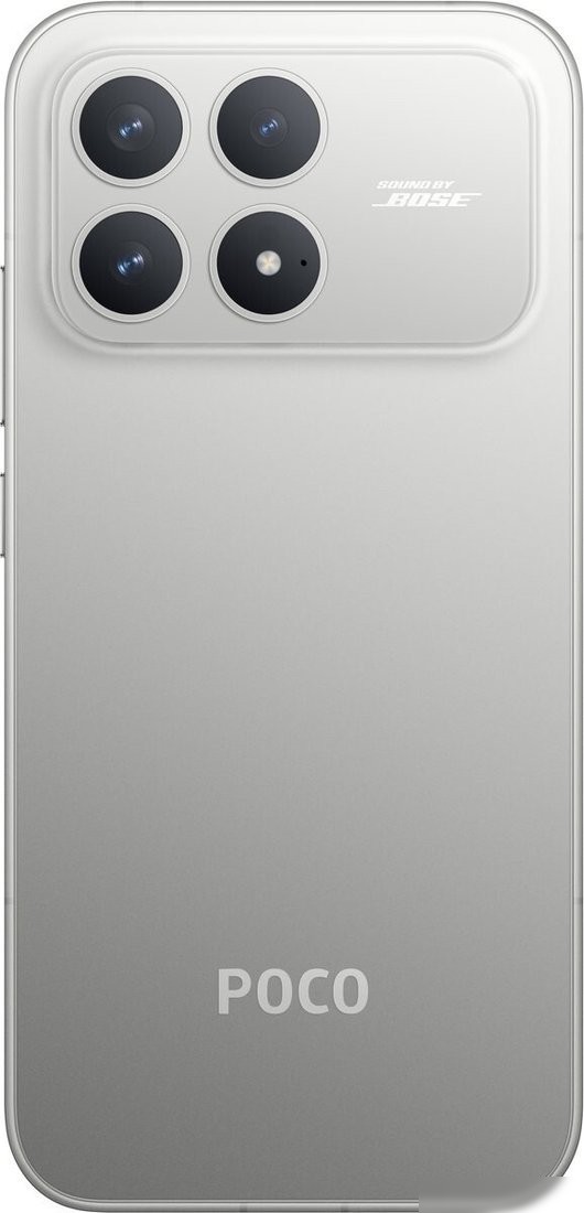 Телефон POCO F8 Pro 12GB/256GB международная версия (серебристый)
