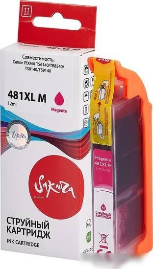 Картридж Sakura Printing SI2045C001 (аналог Canon 481XL M)