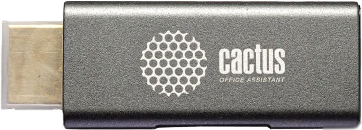 Адаптер CACTUS CS-HDMI-DP-ADR HDMI - DisplayPort (серый)