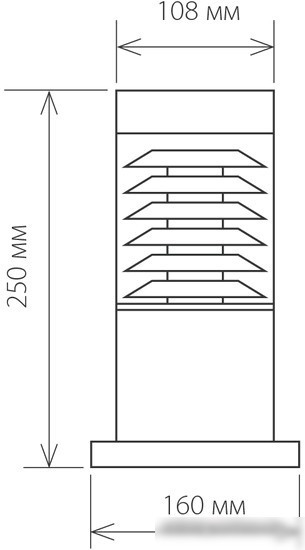 Лампа Elektrostandard 1508 Techno (серый)