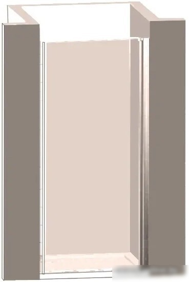 Душевая дверь Vincea Orta VPP-1O700CL (хром/прозрачное)