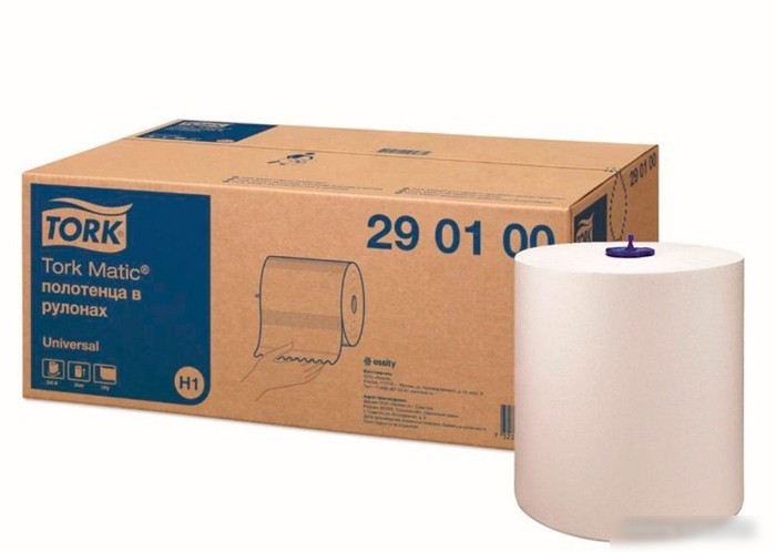 Бумажные полотенца Tork Matic Universal H1 (1 рулон)