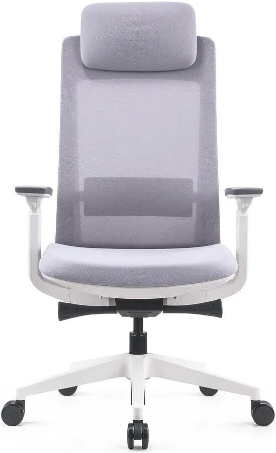 Офисное кресло SitZone E-VL002A-BS (сетка, ткань, пластик, серый)