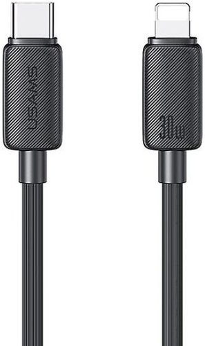 Кабель Usams US-SJ692 USB Type-C - Lightning (1 м, черный)