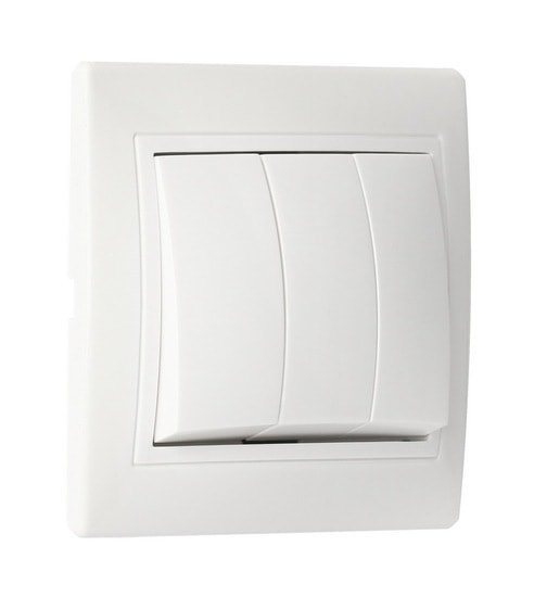 Выключатель Smart Buy SBE-01w-10-SW3-0