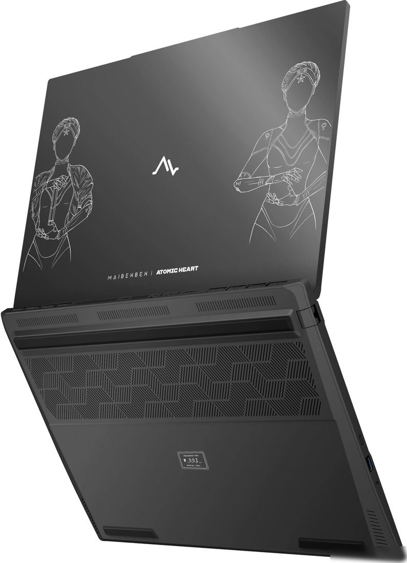 Игровой ноутбук Maibenben Typhoon X16B-R98956GQSHBRE3 64 ГБ