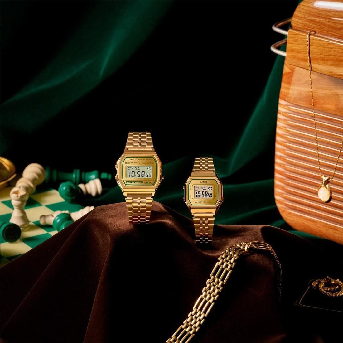 Наручные часы Casio A-158WEGV-9A