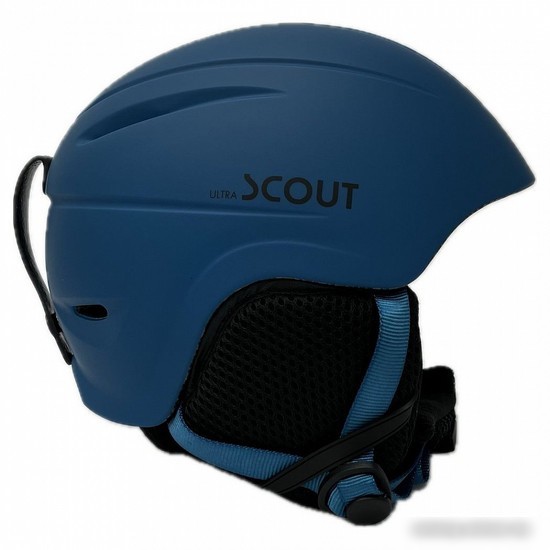Горнолыжный шлем Ultrascout Youth Majorite Jr M06-BL S-ULSC (S, синий матовый)