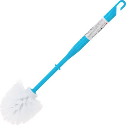 Ершик для унитаза Perfecto Linea Solid 43-325702 (голубой)