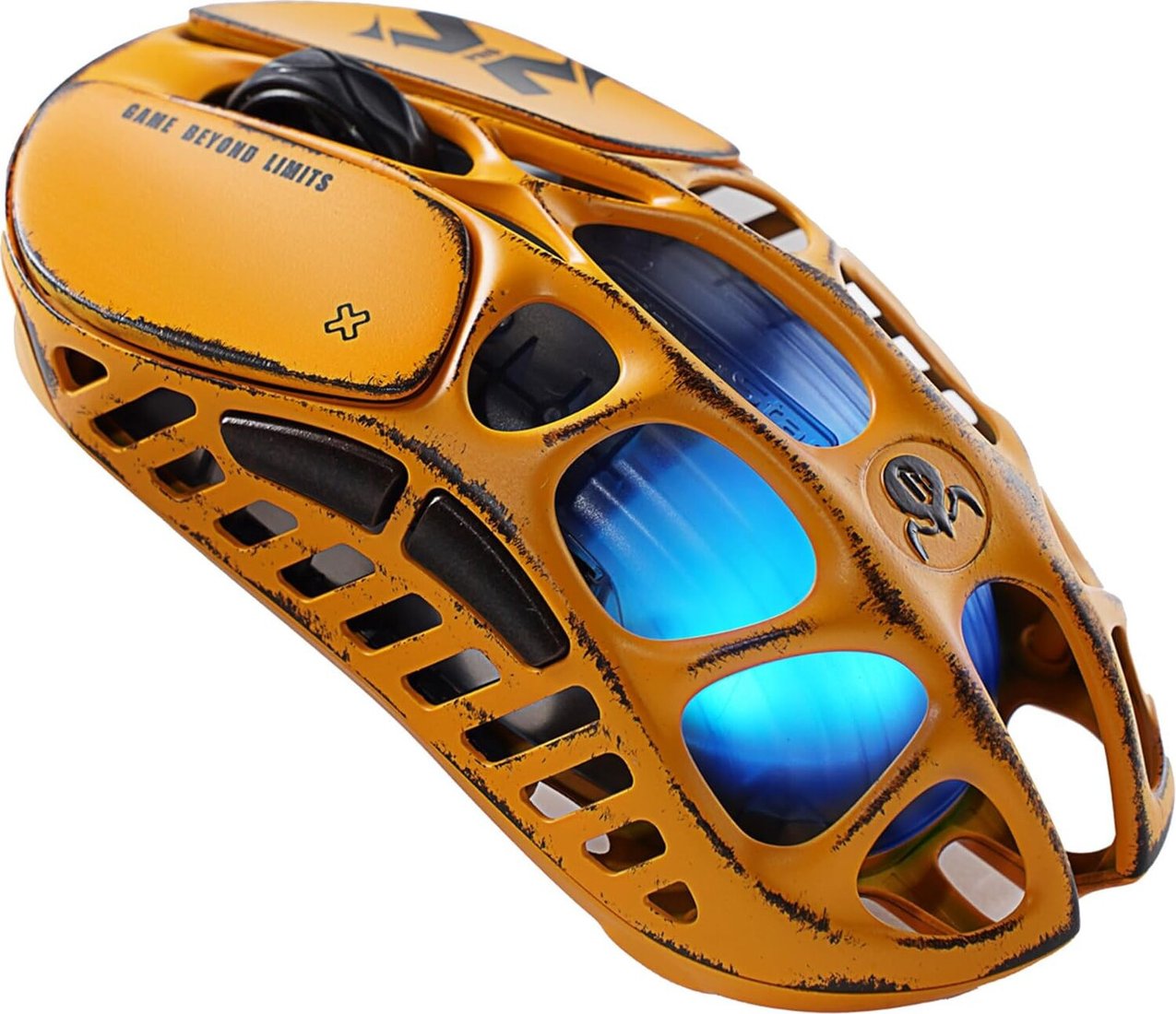 Игровая мышь Gravastar Mercury X Pro Special Edition Battle Worn-Yellow