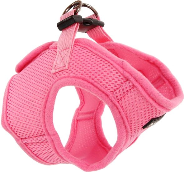 Шлейка-жилетка Puppia Soft Vest PAHA-AH305-PK-S (розовый)