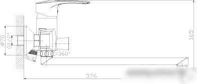 Смеситель Rossinka Silvermix T40-32