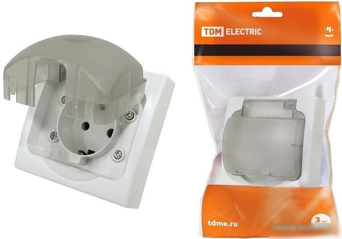 Розетка TDM Electric Вуокса SQ1803-0108