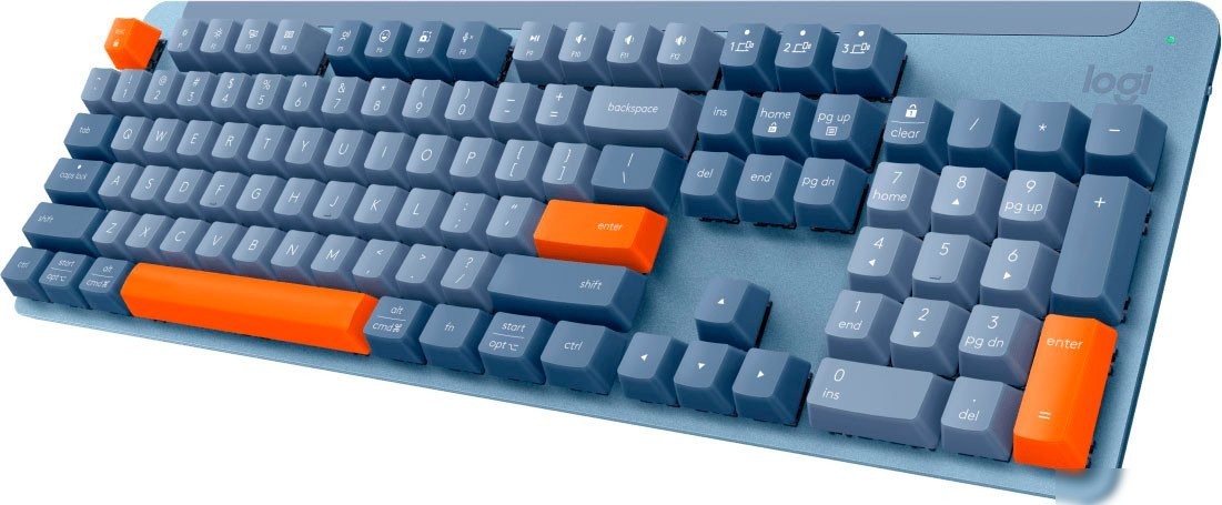Клавиатура Logitech Signature K865 920-011892 (серо-голубой, нет кириллицы)