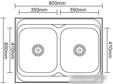 Кухонная мойка Ledeme L98060B-6