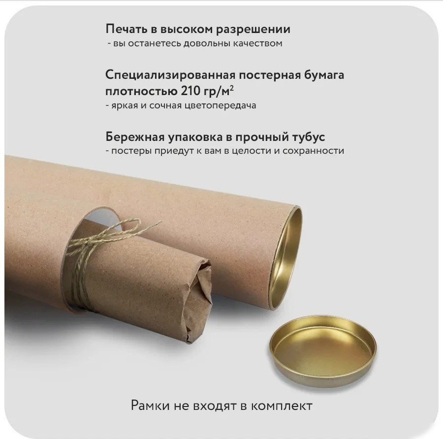 Постер Citydecor Котик 11 40x60 см