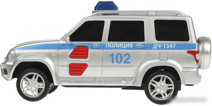 Внедорожник Технопарк Uaz Патриот Полиция PATRIOTBLACK-15PLPOL-SL