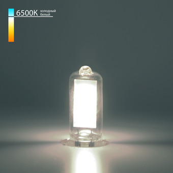 Светодиодная лампочка Elektrostandard G9 LED 5W 220V 6500K стекло BLG916